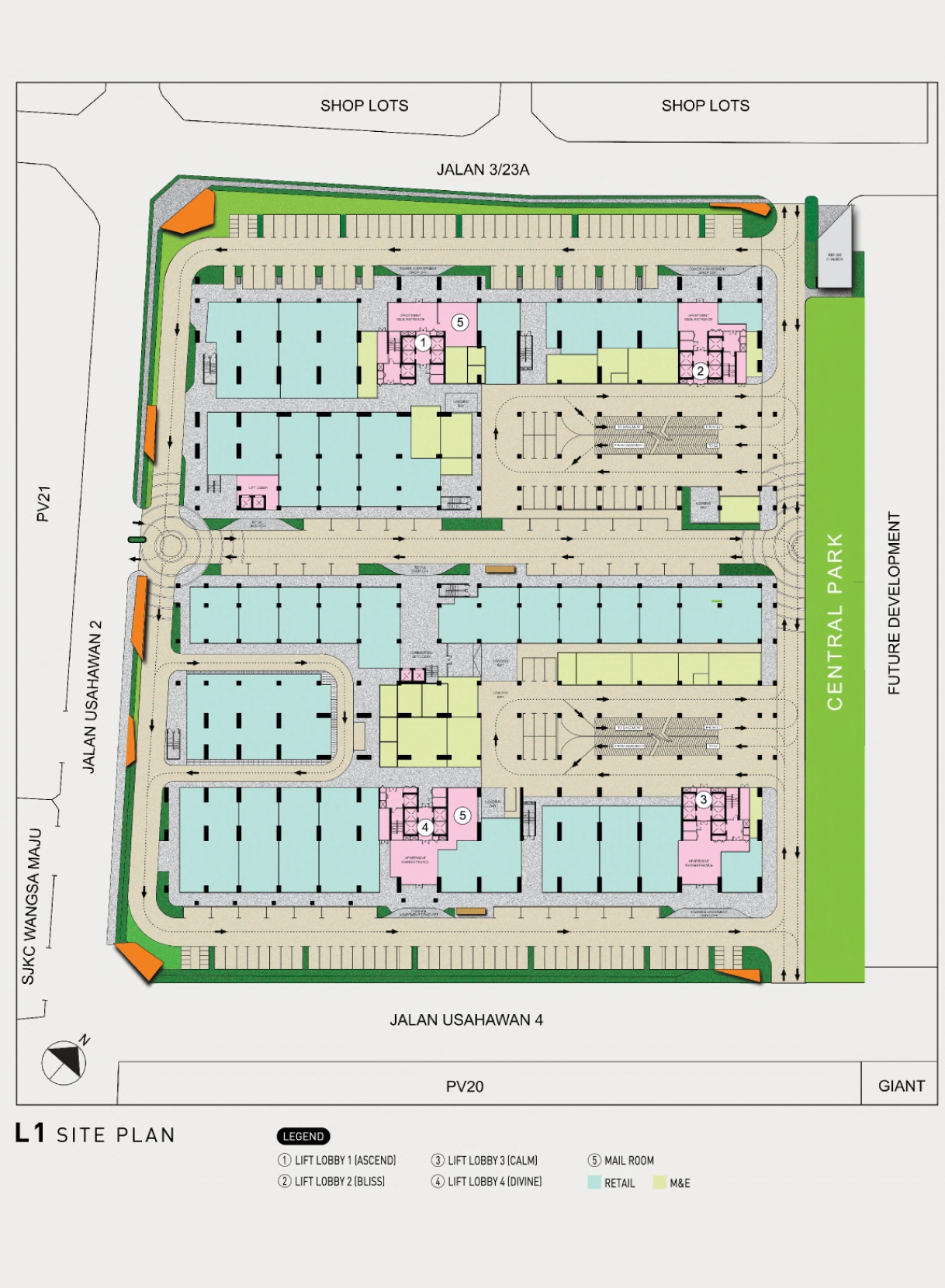 PV 22 RESIDENCE SITE PLAN